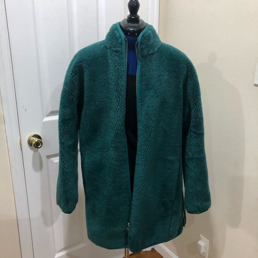 Jcrew Faux Fur coat